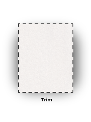 trim meaning print