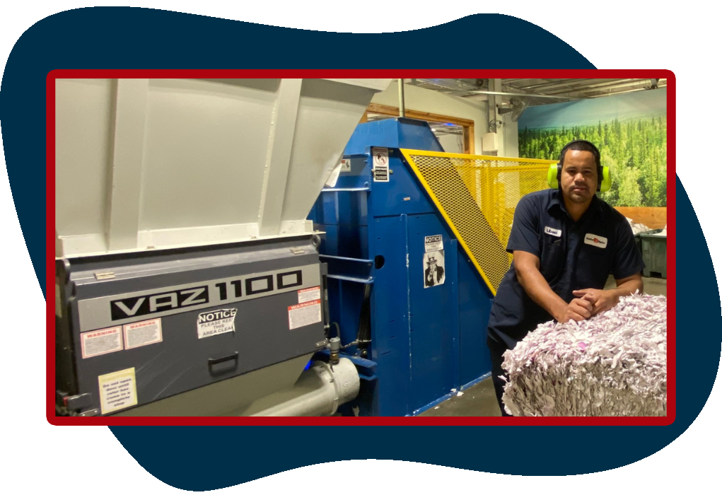 recycling center sustainable printer